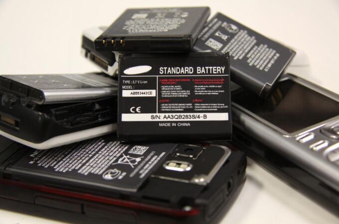 Baterías de teléfonos móviles