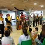 Trovadores Sin Fronteras en el Hospital Materno Infantil de Málaga