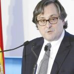 Francisco Marhuenda, durante la presentación de Mariano Rajoy