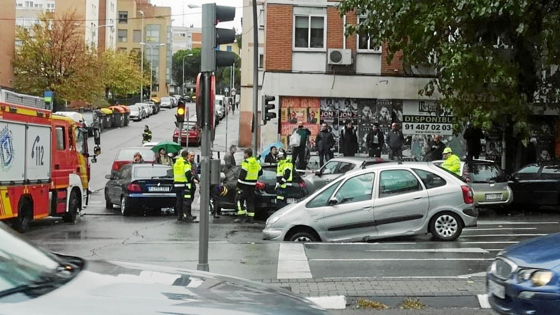 Carabanchel, el distrito con más accidentes de Madrid