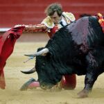 El torero valenciano Román en la Feria de las Fallas 2017