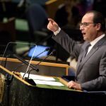El presidente de Francia, François Hollande
