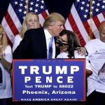 El candidato republicano, Donald Trump.
