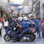 La seguridad se ha intensificado en zonas peatonales de la capital