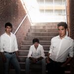 De izquierda a derecha, Leo Valadez, Pablo Aguado y Diego Carretero