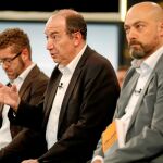 El actual director de TV3, Vicent Sanchis, y el de Catalunya Ràdio, Saül Gordillo / Reuters