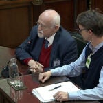 Felix Von Grünberg en la Sala del Tribunal Supremo