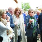 Tejerina junto a Armisén, Carnero y Salgueiro en la Feria