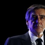 El candidato conservador a la Presidencia francesa, François Fillon durante un acto electoral en Nimes.