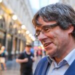 El expresidente catalán Carles Puigdemont en Bruselas (Bélgica). EFE/STEPHANIE LECOCQ