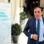 El consejero de Sanidad, Antonio María Sáez, participa en la Mesa de Consejeros de la 'II Jornada de trabajo de consejeros de Sanidad. Otra sanidad “es posible?', organizada por Diariofarma.