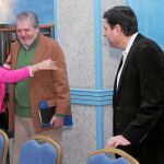 El ministro Méndez de Vigo junto a Milagros Marcos y Carlos Fernández Carriedo