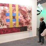 Obra del pintor segoviano Carlos León en la Feria de Arte Contemporáneo «ARCO» en la pasada edición