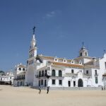 La ermita el Rocío en Huelva