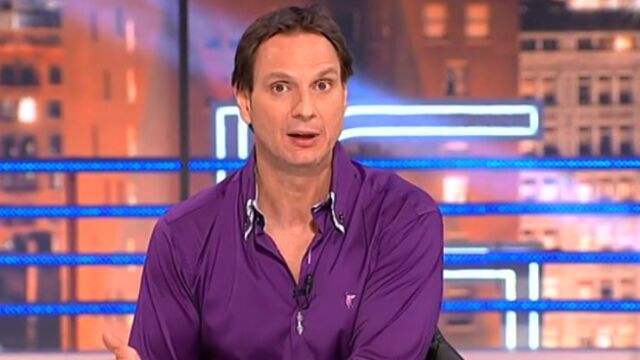 Javier Cárdenas durante un momento del programa del pasado lunes