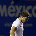 Nadal tras perder la final.