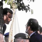 Rivera y Rajoy conversan durante el desfile con motivo del día de la Fiesta Nacional del 12 de Octubre