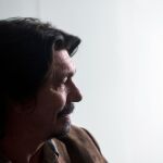 El filósofo y profesor Dardo Scavino, ayer, tras anunciarse que había ganado el Anagrama de Ensayo