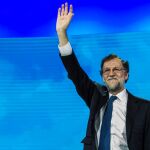 Mariano Rajoy, en la convención del PP/Foto: Alberto R. Roldán