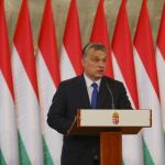 El primer ministro húngaro, Viktor Orban, durante el anuncio del referéndum sobre las cuotas del refugiados