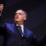 El presidente de LaLiga, Javier Tebas