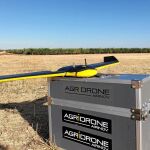 Dron utilizado en los viñedos del Grupo Matarromera