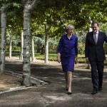 Mariano Rajoy y Theresa May