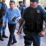 Ignacio González, el día de su detención el pasado mes de abril