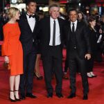 Jorge Mendes junto a Carlo Ancelotti y Cristiano Ronaldo