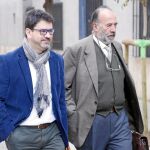 Emili Altur llegó a la Comandancia acompañado por su abogado