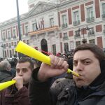Manifestación en la Puerta del Sol
