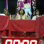 La concejal anticapitalista recibió numerosos abucheos. Foto: Alejandro Olea