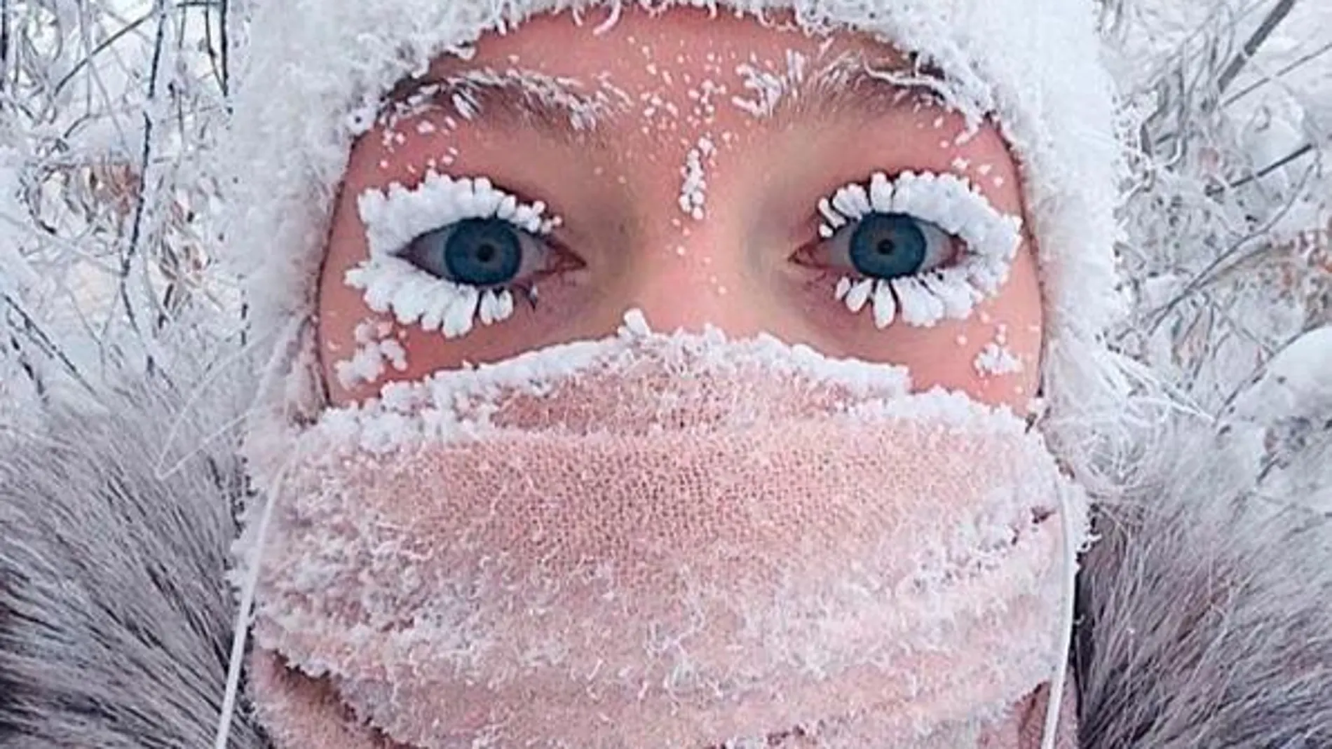 Imagen de un habitante de Oymyakon