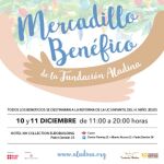 Cartel del Mercadillo Benéfico de la Fundación Aladina