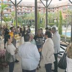 Puerto Antilla Grand Hotel: Un carpaccio de gambas en el mar
