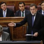 El presidente del Gobierno, Mariano Rajoy