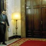 El president del Parlament, Roger Torrent, ayer / Efe