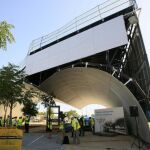 El complejo cultural tiene 7.500 metros cuadrados y se ubica en los bajos de Torre Sevilla