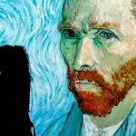 Una visitante en una de las salas de la exposición interactiva diseñada por el Museo Van Gogh de Amsterdam