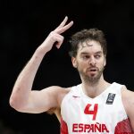 El jugador de la selección española Pau Gasol