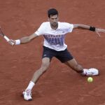 El serbio Novak Djokovic