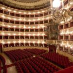 Vista lateral del Teatro di San Carlo