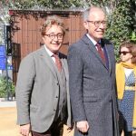 Los modistos, durante la apertura al público del Palacio de Dueñas el año pasado en Sevilla, tan sólo meses antes de que recibieran la fatal noticia de la entrega de la casa del pintor Velázquez como dación en pago para saldar parte de su deuda