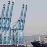 Imagen de uno de los puertos españoles afectados por la huelga.
