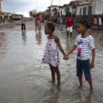 Efectos del huracán Matthew a su paso por Haití el pasado mes de octubre