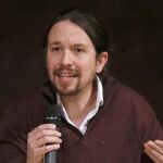 El secretario general de Podemos, Pablo Iglesias