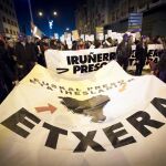 Manifestación a favor del acercamiento