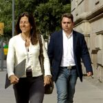 Imagen de 2014 de la esposa de Oriol Pujol, Anna Vidal