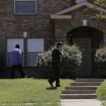 Imagen de la fachada de la vivienda en la que vivía Micah Johnson, enMesquite, un suburbio de Dallas.