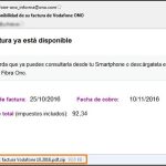 Alertan de e-mails fraudulentos que suplantan a Vodafone ONO